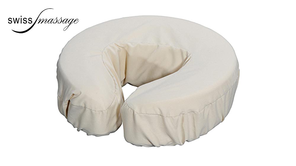 Housse de protection pour coussin facial de table de massage en coton lavable et interchangeable